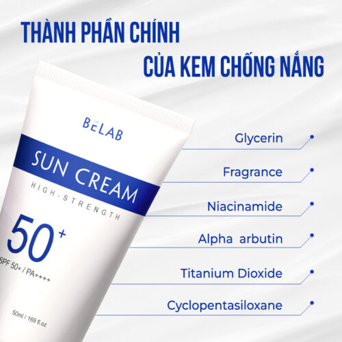 KEM CHỐNG NẮNG BELAB SUN CREAM 2 kem chống nắng belab sun cream