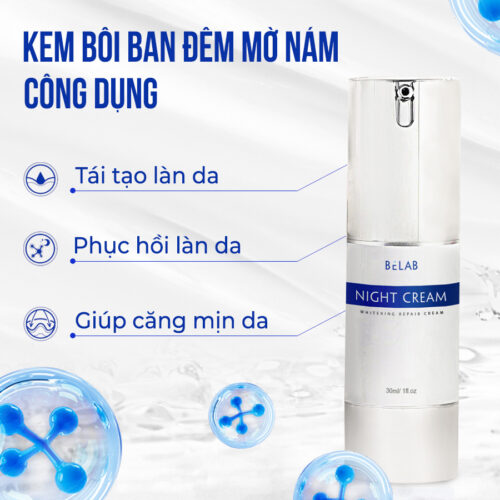 kem ban đêm mờ nám