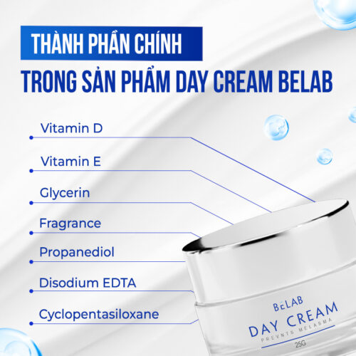 BELAB DAY CREAM - KEM BAN NGÀY MỜ NÁM 2 kem ban ngày mờ nám