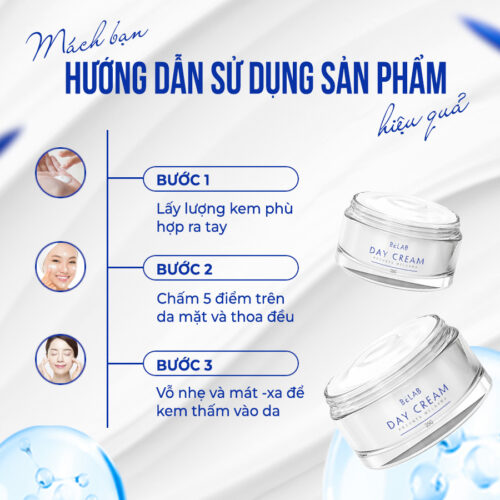 BELAB DAY CREAM - KEM BAN NGÀY MỜ NÁM 3 kem ban ngày mờ nám