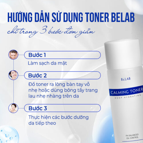 NƯỚC HOA HỒNG - BELAB TONER 3 nước hoa hồng