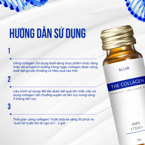 NƯỚC UỐNG COLLAGEN - THE COLLAGEN BELAB 3 nước uống collagen