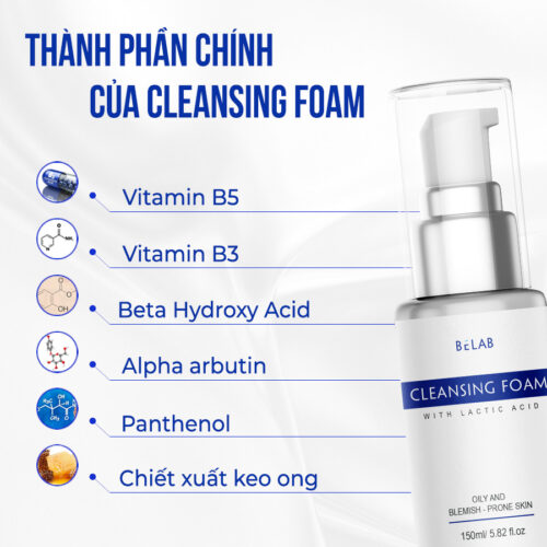 SỮA RỬA MẶT TẠO BỌT - BELAB CLEANSING FOAM 2 sữa rửa mặt tạo bọt