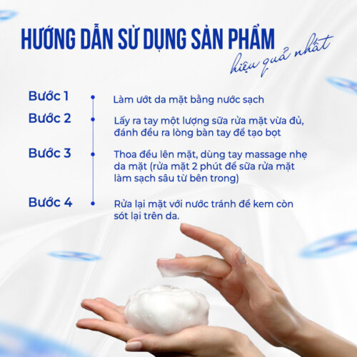 SỮA RỬA MẶT TẠO BỌT - BELAB CLEANSING FOAM 3 sữa rửa mặt tạo bọt