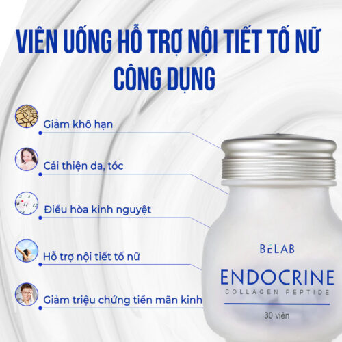 VIÊN UỐNG NỘI TIẾT TỐ - BELAB ENDOCRINE 3 viên uống nội tiết tố