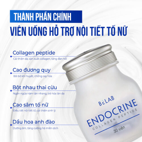 VIÊN UỐNG NỘI TIẾT TỐ - BELAB ENDOCRINE 2 viên uống nội tiết tố